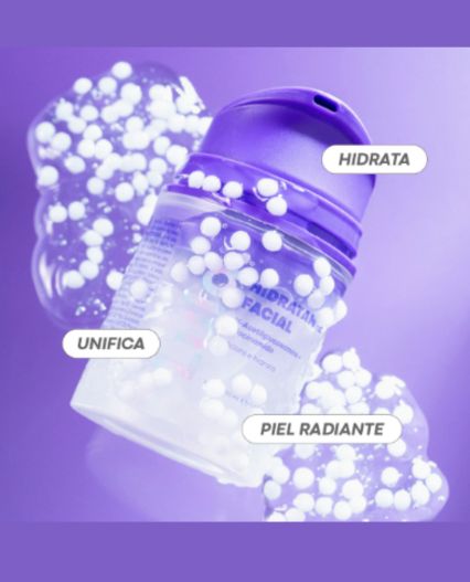 Hidratante Facial con Perlas Niacinamida + N-Acetilglucosamina