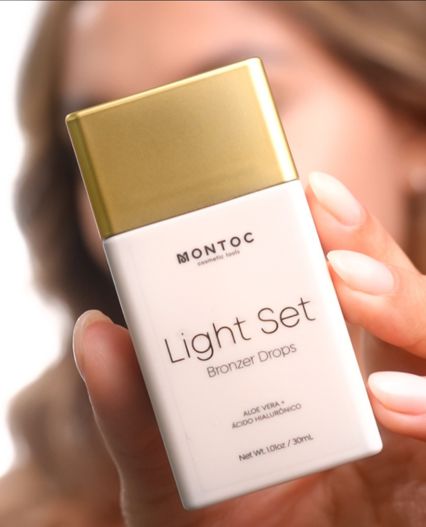 Bronzer Drops Light Set Bronceador Líquido Profesional Montoc