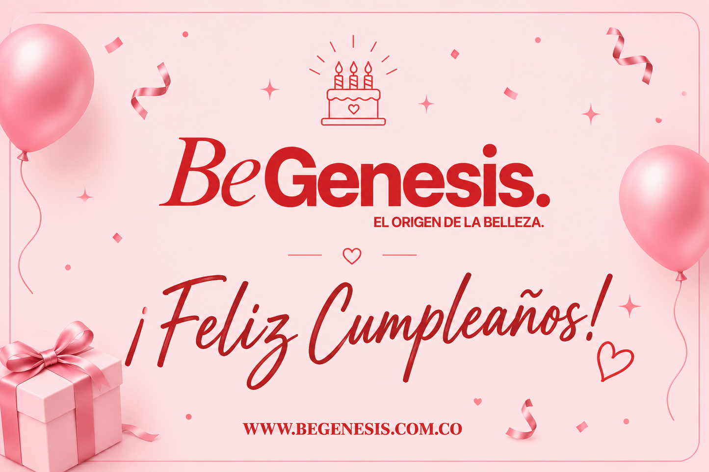 TARJETA REGALO BeGenesis