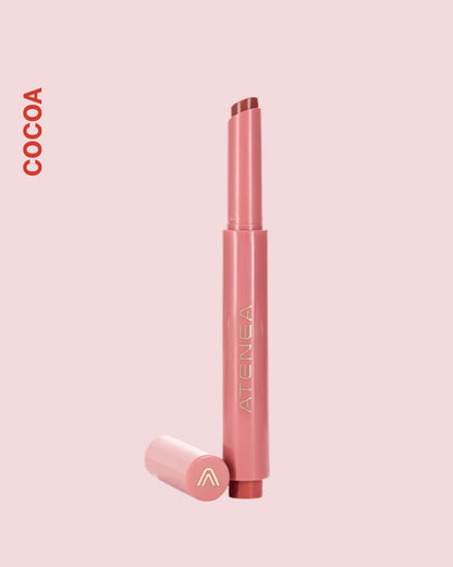 Lip Click Lipstick Atenea – Labial en Barra de Alta Pigmentación y Acabado Suave