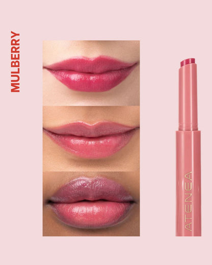 Lip Click Lipstick Atenea – Labial en Barra de Alta Pigmentación y Acabado Suave
