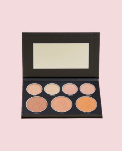 Paleta de Contorno e Iluminador Glamback Atenea