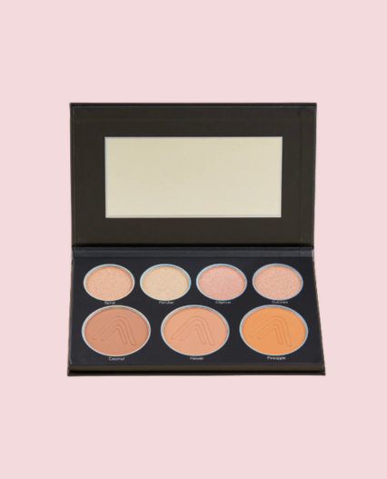 Paleta de Contorno e Iluminador Glamback Atenea