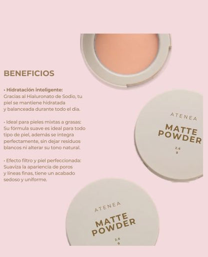 Mini Polvo en Gel Matificante Atenea