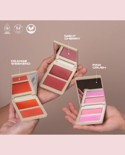 Rubor en Duo ALLURE Crema y polvo compacto Atenea