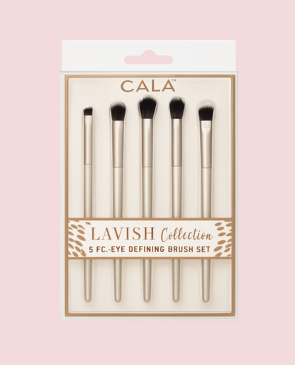 Set de Brochas para Ojos CALA Lavish Collection – 5 Piezas