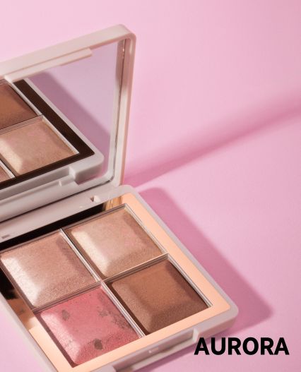 Paleta de Bronceador, rubor e iluminador Light Set Montoc
