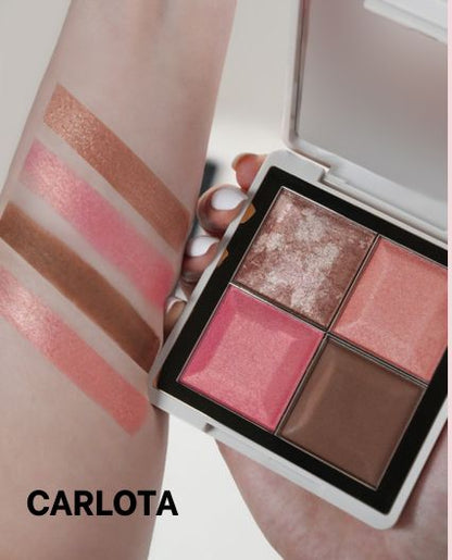 Paleta de Bronceador, rubor e iluminador Light Set Montoc