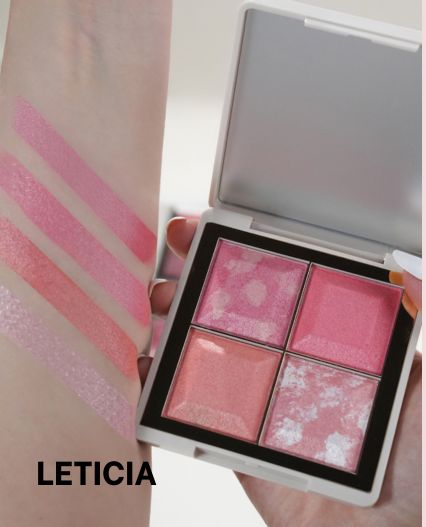 Paleta de Bronceador, rubor e iluminador Light Set Montoc