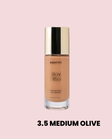 Tinta Hidratante Glow Filter Montoc – Base de Maquillaje Ligera con Acabado Natural