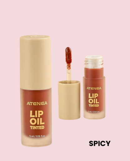 Lip Oil Tinted Atenea – Aceite Labial con Color e Hidratación Intensa