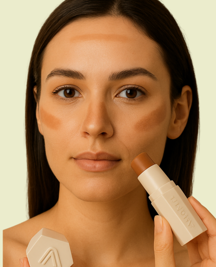Bronzer Cremoso en Barra Collection Atenea – Contorno Natural y Acabado Radiante