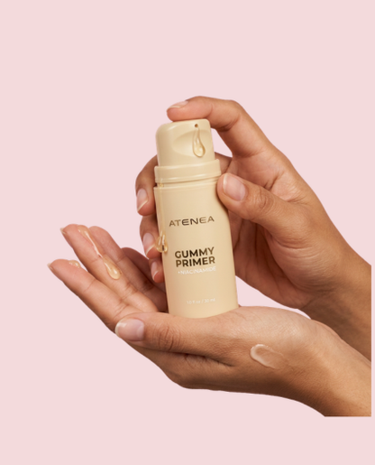 Gummy Primer + Niacinamide Atenea – Primer Facial Hidratante con Efecto Suavizante