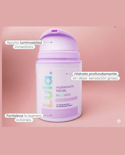 Hidratante Facial Mañana con ceramidas Lula