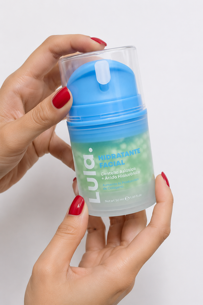 Hidratante Facial con Perlas Centella asiatica + Acido Hialurónico