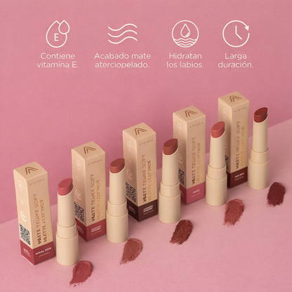 Labial Velvet En Barra Atenea