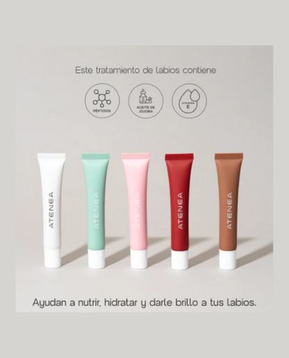 Peptide Lip Balm Atenea – Bálsamo Labial con Péptidos para Hidratación y Suavidad