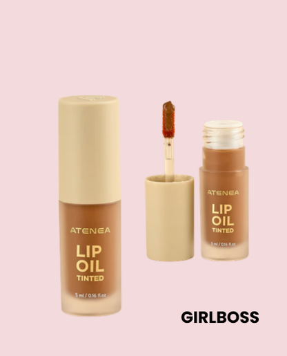 Lip Oil Tinted Atenea – Aceite Labial con Color e Hidratación Intensa