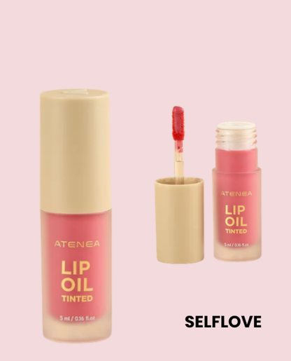 Lip Oil Tinted Atenea – Aceite Labial con Color e Hidratación Intensa