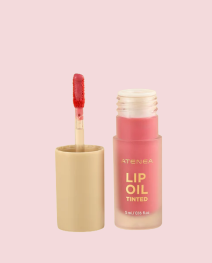 Lip Oil Tinted Atenea – Aceite Labial con Color e Hidratación Intensa
