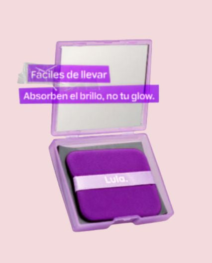 Papel de Arroz Matificante Lula Cosmetics – Control de Brillo Instantáneo para el Rostro