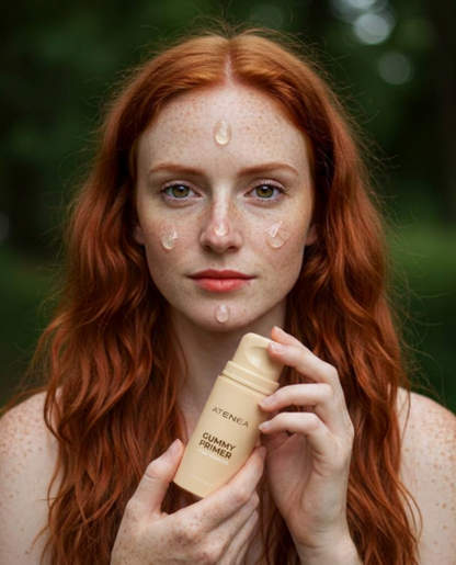 Gummy Primer + Niacinamide Atenea – Primer Facial Hidratante con Efecto Suavizante