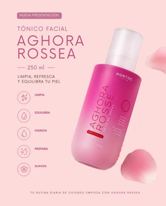 Tónico Facial Aghora Rosse Montoc 250 ml Nueva Presentación
